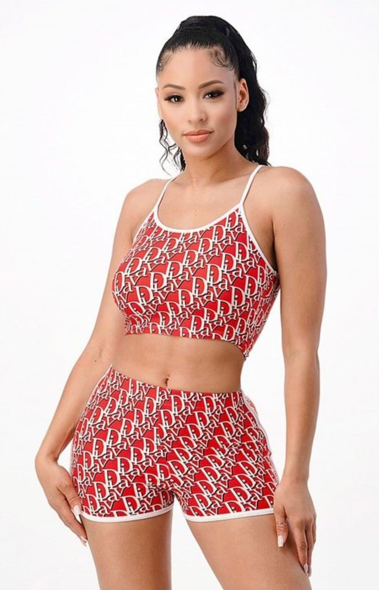 Diva 2 Piece Shorts Set